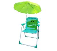 Silla de Playa para Niños con Sombrilla - Petite Carapace Chaise Pliante con Parasol | Plegable y Desmontable | Fácil de Transportar | Portátil y Ligera | para Parque, Mochilero, Viaje, Picnic, Patio