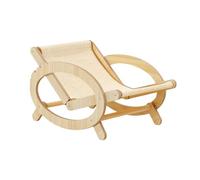 Silla de playa para rascar para gatos, silla de cama elevada para mascotas | Cama rascador interior para gatos,Sofá rascador interior ajustable con funda de lona, resistente a los rayos