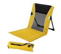 Silla De Playa Plegable,Asiento Plegable Resistente con de Almacenaje,Sillas Ergonómicas para Deck de Piscina - Para Viajes Camping Picnic Césped Parque Lago Playa Aire Libre Concierto Tomar El Sol