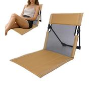 Silla de playa tipo suelo, Asiento Reclinable sin Patas para Exterior, Silla Tumbona Plegable, para Playa, Camping, Picnic, Piscina, Borde de Piscina, Patio, Jardín, Patio Trasero, Parque, Viajes