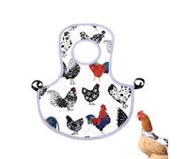 Silla de pollo | 12.6x9.84 pulgadas delantal Hen Mating Saddle Back Cover Guardia picotería gallina transpirable Saddlle Delantal, Polpe la ropa gallina.