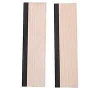 Silla de Puente de Madera de Arce de 2 Piezas para Guitarra de montaña Dobro Arce Duro con Piezas de Instrumento Musical Superior de ébano