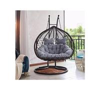 Silla de ratán Silla Colgante Silla Mecedora For El Hogar Silla De Cesta Colgante Columpio Interior Mecedora Silla De Ratán Mecedora Silla De Cesta Balcón Silla De Cesta Colgante Sillón de jardín
