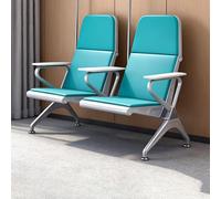 Silla de recepción for Sala de Espera, sillas de Hospital IV con Brazos, Silla de extracción de Sangre con Asiento Acolchado Suave, for Aeropuerto, Hospital, Escuela, Banco(Green,139 * 72 * 110cm)