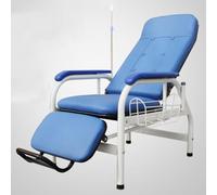 Silla de recepción totalmente reclinable para sala de espera, silla de flebotomía con reposabrazos ajustable y marco de acero, silla de infusión para laboratorios de investigación y negocios
