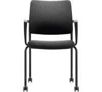 Silla de reuniones TO-SYNC meet Dauphin, con respaldo acolchado, UE 4 unid.