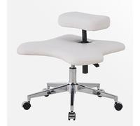 Silla de Rodillas Silla de Meditación Silla de Escritorio ergonómica móvil con Patas Cruzadas para meditación, de Rodillas, de Oficina, de Altura Ajustable, para Personas inquietas.