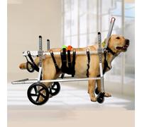 Silla de ruedas ajustable de 4 ruedas para perros y madres pequeñas - Clete li Aid para mascotas Did ideal para XL Bs apoyo mejorado y t.