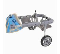 Silla de Ruedas Ajustable for Perros, Ayuda de 2 Ruedas for Perros pequeños y Carrito de Apoyo for Que Las Mascotas mejoren la Vida y la Calidad de Vida(L)
