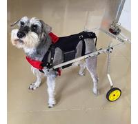 Silla de ruedas ajustable para perros Did, ligera, de 2 ruedas, ayuda para perros y gatos, soporte perfecto para patas traseras, talla S, mejora la li y t