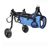 Silla de ruedas ajustable para perros discapacitados, ligera, cómoda, soporte trasero para perros con problemas de movilidad, mejora la movilidad y la calidad de vida
