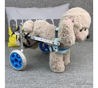 Silla de ruedas ajustable para perros y mascotas li Aid para animales paralizados, silla de ruedas para mamá, carrito de rehabilitación para mejorar el movimiento