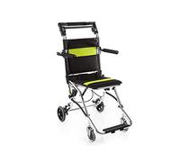 Silla De Ruedas Aleación De Aluminio Reforzada Inflable Plegable Asiento Blando Portátil Ancianos Discapacitados Scooter Silla De Ruedas Peso Máximo 75 Kg Tamaño: 75 * 49 * 89 Cm,portable