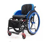 Silla de ruedas, autopropulsada, manual, plegable, ligera, deportiva, para niños, capacidad de peso de 220 libras, asiento de 36 cm de ancho, ideal para atletas discapacitados