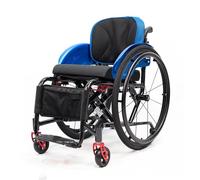 Silla de ruedas, autopropulsada, manual, plegable, ligera, deportiva, para niños, capacidad de peso de 220 libras, asiento de 36 cm de ancho, ideal para atletas discapacitados