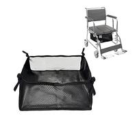 Silla de ruedas bajo el asiento de almacenamiento portador - ancianos Rollator malla organizador bolsa para cuatro ruedas Rollator, bajo el asiento bolsa de cesta de gran capacidad caso