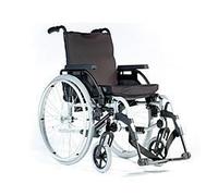 Silla de ruedas Breezy BasiX ligera superior con características ajustables - 17 pulgadas de ancho del asiento