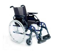 Silla de ruedas Breezy Style de Sunrise con ruedas de 12" - 48, AZUL MARINO, NEUMATICAS