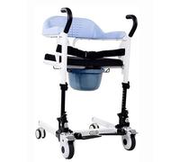 Silla De Ruedas con Elevador Médico, Elevador Multifuncional Dispositivo De Transferencia De Discapacidad Doméstica Enfermería para Ancianos En La Cama Ancianos Paralizados Palanca Elevadora