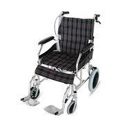 Silla de ruedas, Conducción en silla de ruedas plegable liviana, Silla de ruedas de aleación de aluminio Viajes portátiles para ancianos Obesos Discapacitados Ancianos Scooter de empuje manual multif