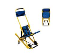 Silla de ruedas de emergencia para subir escaleras, aluminio plegable, capacidad de 350 libras, solución portátil para evacuación de ancianos y discapacitados