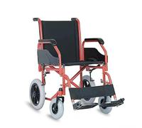 Silla de Ruedas de Tránsito Alma Mobility, con Reposapiés, Ruedas Grandes, para Movilidad Asistida