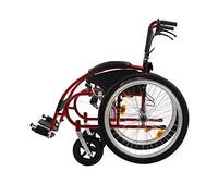 Silla de ruedas,Deporte Ocio 13Kg Portátil Plegable Cómodo Reposabrazos Columpio Reposapiés 115Kg Cojinete de carga 46 * 48Cm Asiento y entrenamiento de rehabilitación