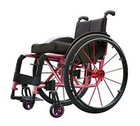 Silla de ruedas Deportes, Resistente Durable Discapacitados Luz Plegable Aleación de Aluminio Cómodo Casual, Portátil