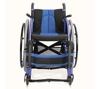 Silla De Ruedas Deportiva,Aleación De Aluminio,Plegable,Ligera,con Cojín De Asiento Independiente Y Cojín,Quite Rápidamente Los Neumáticos,Discapacitados/Ancianos,Autopropulsado,Portátil
