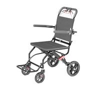 Silla de ruedas deportiva plegable todo terreno ultraligera con reposapiés ajustable y altura del asiento, frenos de mano, ruedas traseras de liberación rápida y ruedas antivuelco, adecuada para