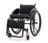Silla De Ruedas Deportiva, sillas de ruedas manuales autopropulsadas con estructura de aluminio superligera, carga de 100 kg, Silla De Transporte De Ruedas Grandes De Ocio(Seat width 38cm/15in,A)