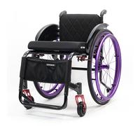 Silla De Ruedas Deportiva, sillas de ruedas manuales autopropulsadas con estructura de aluminio superligera, carga de 100 kg, Silla De Transporte De Ruedas Grandes De Ocio(Seat width 42cm/16.5in,C)
