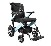 Silla De Ruedas Eléctrica, 48 Km Hasta 150 KG, Motor 500 W, Con Batería Litio Extraíble 13 Ah CóModo Y FáCil De Usar.(Blue)