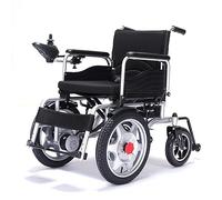 Silla de ruedas eléctrica, almacenamiento plegable, batería de larga duración, inversión de voz inteligente, batería de larga duración adecuada para personas mayores