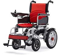 Silla de Ruedas eléctrica Antidumping Rueda de Seguridad Plegable Ligero Automático Inteligente Patinete de Cuatro Ruedas para Personas Mayores con discapacidades