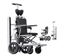 Silla De Ruedas Eléctrica Con Plataforma Elevadora, Estructura De Aleación De Aluminio, Capacidad De Carga: 100 Kg, 3 Velocidades, Apta Para Personas Mayores Y Personas Con Discapacidad. A