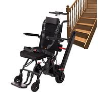 Silla De Ruedas Eléctrica Control Inteligente 200w Silla De Ruedas Plegable Portátil Elevadores De Escalera Eléctricos Para Personas Mayores Puede Subir Y Bajar Escaleras