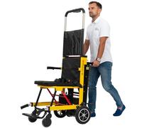 Silla de ruedas eléctrica elevadora de escaleras, elevador de escalera móvil, escalador eléctrico, silla de ruedas de aleación de aluminio, carrito de transporte de escaleras, silla portátil para