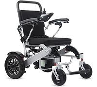 Silla de ruedas eléctrica exclusiva, ligera, plegable, resistente a la intemperie, silla de ruedas eléctrica portátil, motores potentes sin escobillas, resistente todo terreno