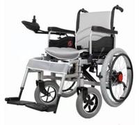 Silla de ruedas eléctrica for adultos con motor dual de 500 W | Diseño plegable | Silla motorizada todoterreno | Opciones de batería de 12 Ah/20 Ah + batería adicional(Gray,20AH)
