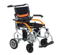 Silla De Ruedas Eléctrica Ligera Con Motor Sin Escobillas, Silla De Ruedas Plegable Para Ancianos, Freno Doble, Portátil, Adecuada Para Ancianos, Personas Con Movilidad (B)