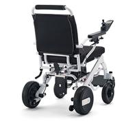 Silla de ruedas eléctrica ligera de 44 libras, sillas de ruedas eléctricas plegables para adultos, silla de ruedas motorizada de 600 W, con reposabrazos y reposapiés antideslizantes