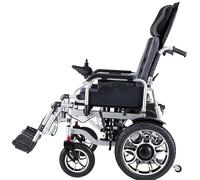 Silla de Ruedas Eléctrica Ligera Reclinable con 2 Motores de Alto Rendimiento de 250 W Silla de Ruedas Eléctrica con Controlador 360 y Freno Electromagnético