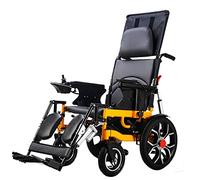 Silla de ruedas eléctrica ligera y plegable inteligente, patinete multifuncional de cuatro ruedas, batería de litio de 250W, motores duales, carga de 150kg (E 20A)