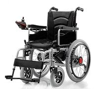 Silla De Ruedas Eléctrica Multifuncional, Cambio De Modo Dual, Almacenamiento Plegable, Controlador De 360°, Neumáticos Engrosados, Tejido Transpirable Adecuado Para Todos