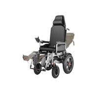 Silla De Ruedas Eléctrica Para Adultos, Plegable Todo El Terreno Silla De Ruedas Eléctrica Para Ancianos,Silla De Ruedas Electrica Reclinable Con Reposacabezas,Silla De Ruedas De Viaje 30A