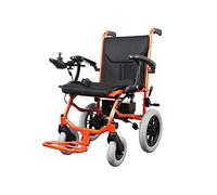 Silla de ruedas eléctrica para adultos, scooter de movilidad para personas mayores plegable de doble control, palanca de mando de 360°, adecuada para movilidad de personas mayores