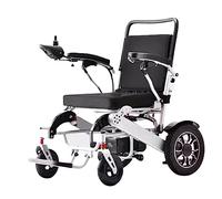Silla de ruedas eléctrica para personas mayores, silla de ruedas eléctrica plegable, silla de ruedas compacta y ligera, controlador inteligente, carga de 220.5 lbs