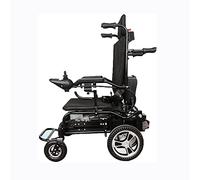 Silla de ruedas eléctrica para subir escaleras, ayuda de movilidad plegable para ancianos y discapacitados, silla de evacuación que funciona con pilas