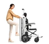 Silla De Ruedas Eléctrica para Subir Escaleras,Dispositivo Inteligente para Subir Escaleras,Ayuda Totalmente Automática para Subir Escaleras,para Personas Discapacitadas Y De Edad Avanzada. 13A